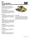 Caterpillar Equipment-Track Skidder