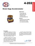 CEC Vibration Products-Strain Gage Accelerometer
