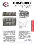 CEC Vibration Products-Computer-Controlled Amplifier Tracking System