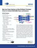 Cirrus Logic-CS7410 CD/MP3/WMA Audio Controller