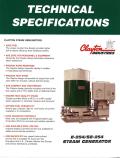 CLAYTON INDUSTRIES-Model E254 250 BHP Steam Generator