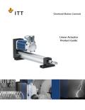 Cleveland Motion Controls-Linear Actuator Product Guide