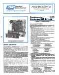 Cleveland Motion Controls-DC Drives PACEMASTER 6 Datasheet