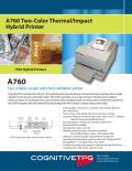 Cognitive-A760 Two-Color Thermal/Impact Hybrid Printer