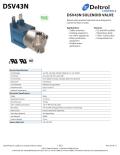 DSV43N Inlet Valve