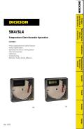 Dickson-SK4/SL4 Temperature Chart Recorder Operation