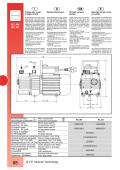 Oil bath vacuum pumps. RC.4D 220-240/50-60