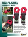 Clamp-On Ground Resistance Tester Models 3711 