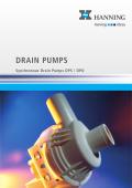 Drain pumps with synchronous motor