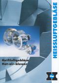 Hot air blowers (up to 5.000 m³/h)