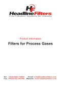 Filters for Process Gases
