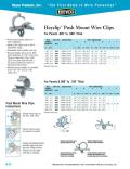 Heyclipâ„¢ Push Mount Wire Clips For Panels 0.090