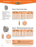 Heyco® Thick Panel Knock-Out Seals