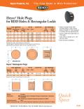 Heyco® Hole Plugs for Double D Mounting Holes