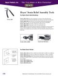 Heyco® Strain Relief Assembly Tools For Nylon Strain Relief Bushings