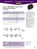 Heyco® RDD Right Angle Lockit™ Strain Relief Bushings For Flat Cables