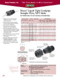 Heyco® Liquid Tight Cordgrips Straight-Thru, NPT Hubs