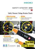 HIOKI 3258 Safety HiTESTER