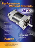 Hurst Manufacturing-HST23 12-48 Vdc Brushless DC Motor Flyer