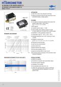 ultrasonic volume measuring components SHARKY / model 473/474