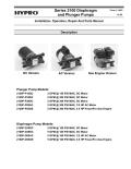 Series 2100 Diaphragm and Plunger Pumps