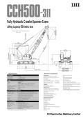 IHI Construction Machinery limited-Crawler Crane CCH500-3II