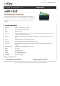 IKEY Industrial Peripherals-uHP-1535 Industrial HulaPoint™ Pointing Device