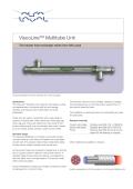 ViscoLine Multitube Unit  The tubular heat exchanger series from Alfa Laval