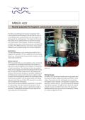 MBUX 420 - Nozzle separator for hygienic, pressurised recovery of microorganisms