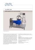 CLARA - CLARA 200 - Mobile separation unit for wine and beverages