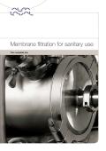 Membrane filtration for sanitary use - the complete line