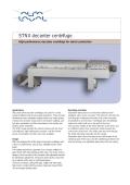 Stnx - decanter centrifuge  High-performance decanter centrifuge for starch production