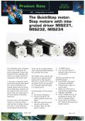 The QuickStep motor. Step motors with integrated driver MIS231, MIS232, MIS234