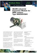 WLAN industrial Expansion Module for MAC motors. Type MAC00-EW4
