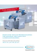 www.vacuubrand.com-EinstuFIge Vakuum-Membranpumpen für einfache und parallele Laboranwendungen