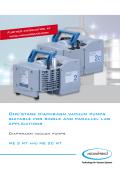 www.vacuubrand.com-One-stage diaphragm vacuum pumps suitable for single and parallel lab applications