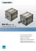 RM-RS Ø 80 - 100 Compact cylinders ISO 21287