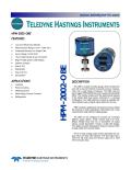 Teledyne Hastings Instruments-HPM 2002 OBE, Digital Vacuum Gauge
