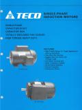 TECO Single-Phase Induction Motors