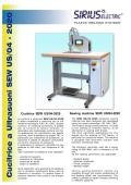 Sewing machine SEW US/04, DIGITAL SE-09 series