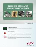 CLOCK AND OSCILLATOR PRODUCT SELECTOR GUIDE