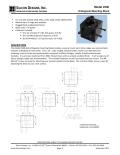 Silicon Designs Model 2230-BLK Orthogonal Mounting Block for Use with Silicon Designs Models 2010, 2012, 2210, 2220, 2240, 2260 & 2264