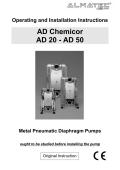 AD Chemicor AD 20 - AD 50