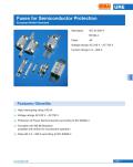 Fuses acc. to british standard (URE)