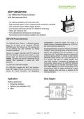 Sensirion-Datasheet Differential Pressure Sensor SDP1108