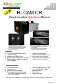 HI-CAM CR Gated Intensified High-Speed Camera