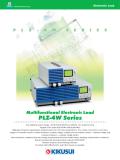 0V Input Electronic Load / PLZ-4W Series