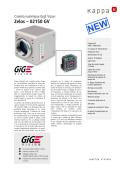 Caméra numérique GigE Vision Zelos – 02150 GV 