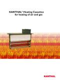 Air heating cassettes