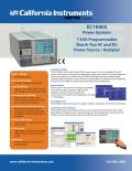EC1000S Power Systems 1 kVA Programmable Bench-Top AC and DC Power Source / Analyzer